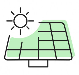 photovoltaik anlage icon